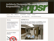 Tablet Screenshot of adpsr.org